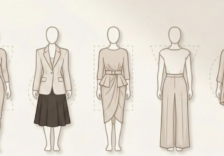 استایل مناسب برای قد های متوسط